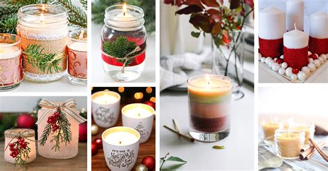 22 Best DIY Christmas Candle Ideas for 2024