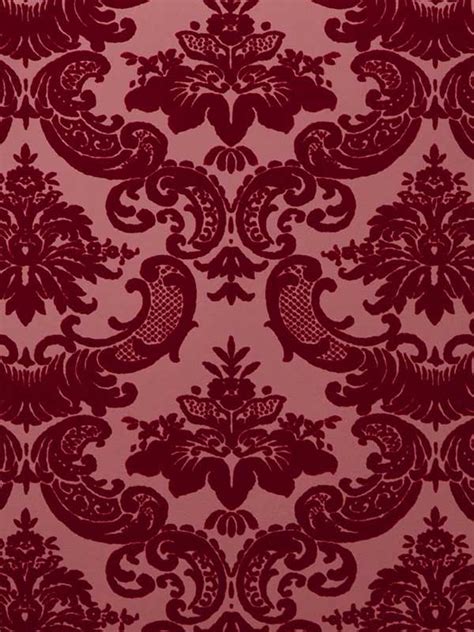 Madison Maroon Wallpaper VV218 by Astek Wallpaper