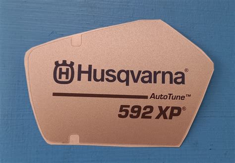 HUSQVARNA 592 XP Decal - Chainsaw Parts World