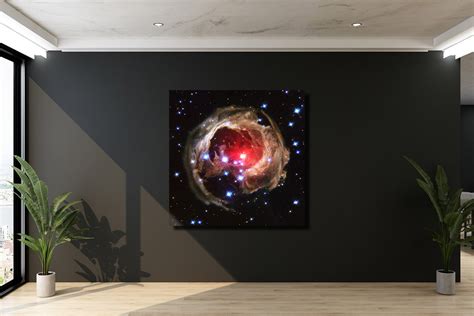 Light Echo Around V838 Monocerotis, 2004 - Canvas Wrap