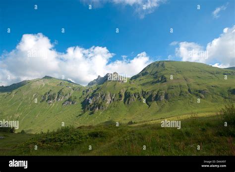 Switzerland, Europe, panorama, scenery, alpes vaudoises, Vaud alps, cloud, mountains, Les ...