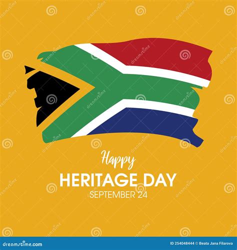 Happy Heritage Day South Africa Vector Stock Vector - Illustration of element, happy: 254048444