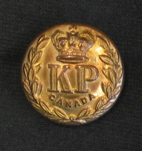 Button - KP Canada (Kingston Penitentiary) - Penitentiary Museum