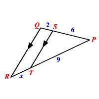 Triangle Proportionality Theorem