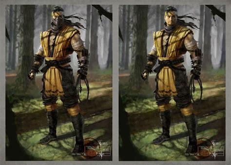 Scorpion Concept - Characters & Art - Mortal Kombat X | Mortal kombat x, Mortal kombat art ...