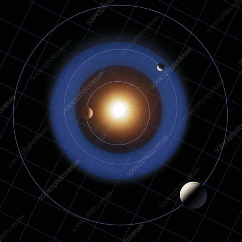 Orbit of Ceres, computer artwork - Stock Image - R300/0298 - Science Photo Library