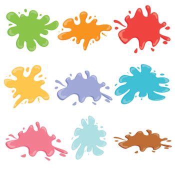 Paint splatter clipart by Kiddie Resources | TPT