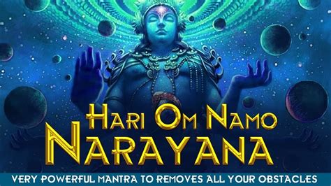 Hari Om Namo Narayana - Narayana Narayana Hari Hari Full Tune | Bhakthi ...