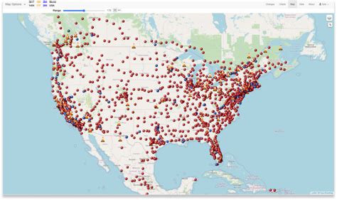 Tesla Supercharging Locations – GeoMarvel