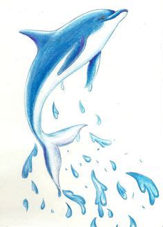 Dolphin Pencil Drawing at GetDrawings | Free download