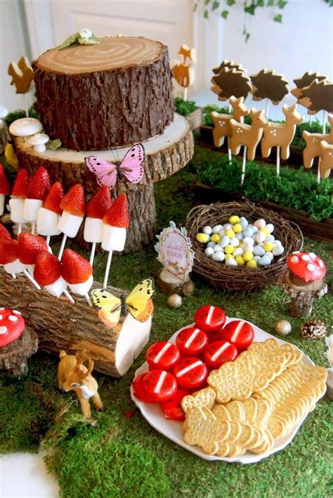 Woodland Fairy Birthday Party Ideas | Photo 38 of 73 | Woodland fairy ...