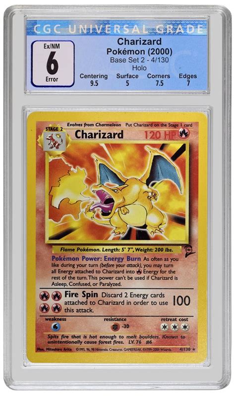 Pokemon Charizard base set 2 www.sschittorgarh.com