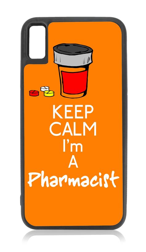 Quote Keep Calm I'm a Pharmacist - Pharmacy Prescription Doctor Dr. of Medicine Career Job ...