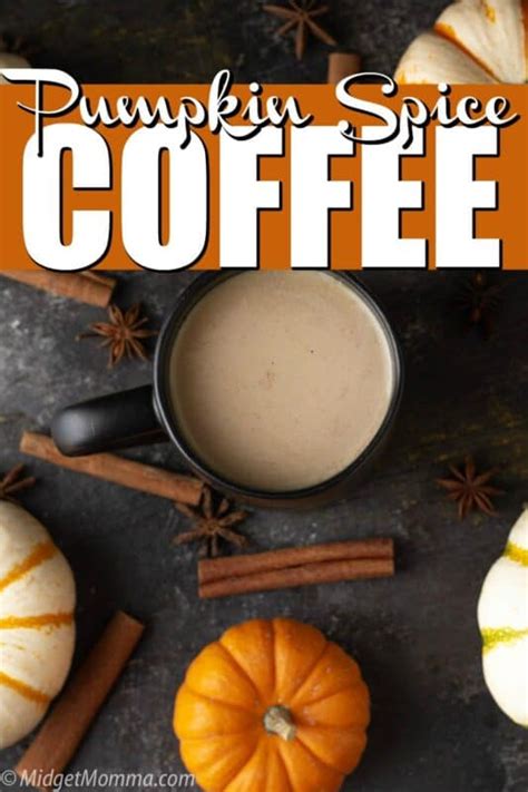 Pumpkin Spice Coffee with Homemade Pumpkin Spice • MidgetMomma