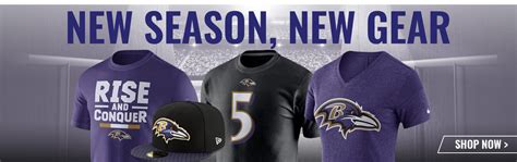 Baltimore Ravens Apparel, Ravens Gear | Official Ravens Shop