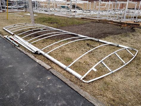 Shore Station Aluminum Canopy Frame... | Surplus Boat Lifts, Boat Docks ...