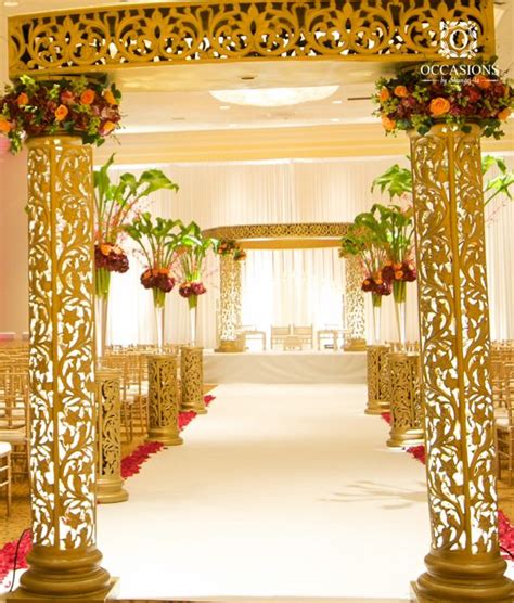 This entrance arch makes for a breathtaking grand entrance. #archway # ...