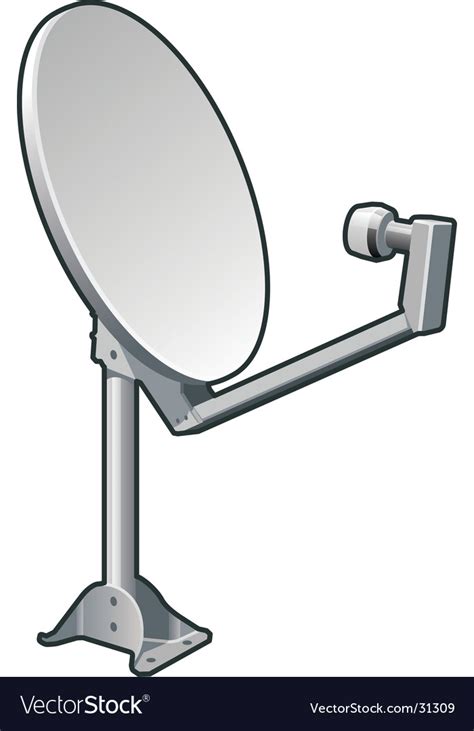 Satellite dish Royalty Free Vector Image - VectorStock