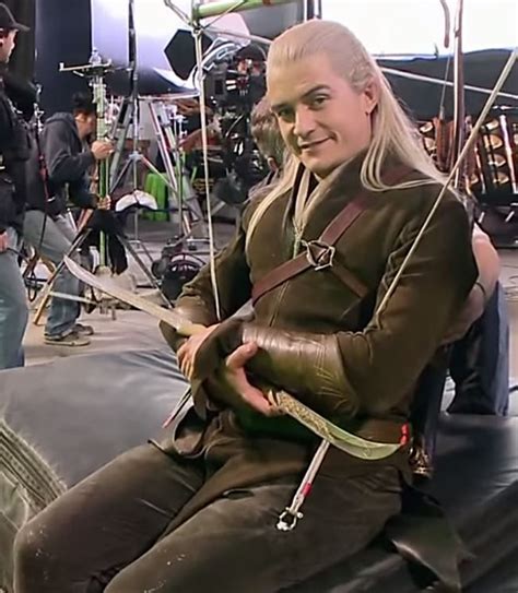 Orlando Bloom as Legolas - Behind the Scenes