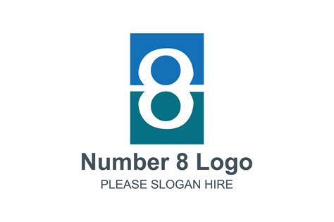 Number 8 Logo Graphic by Guardesign · Creative Fabrica