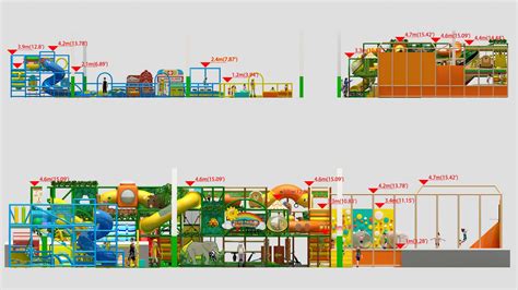 Custom 3 Level Tree Club House Playscape - Indoor Playgrounds International