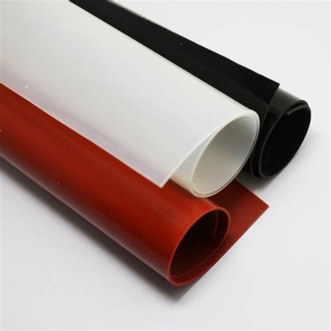 Red/Black/White Silicone Rubber Sheet Plate Mat 1/ 2/ 3/ 4/ 5/6mm A2 A3 ...