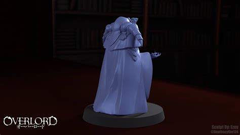 28mm Ainz Ooal Gown - Overlord 3D Print Model by deathscythe124