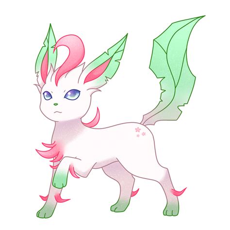 Custom Shiny Leafeon by PastelFruits on DeviantArt