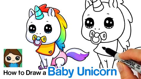 How to Draw a Baby Unicorn Unstable Unicorns