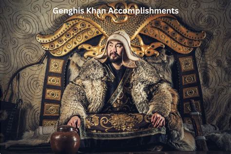 10 Genghis Khan Accomplishments and Achievements - Have Fun With History