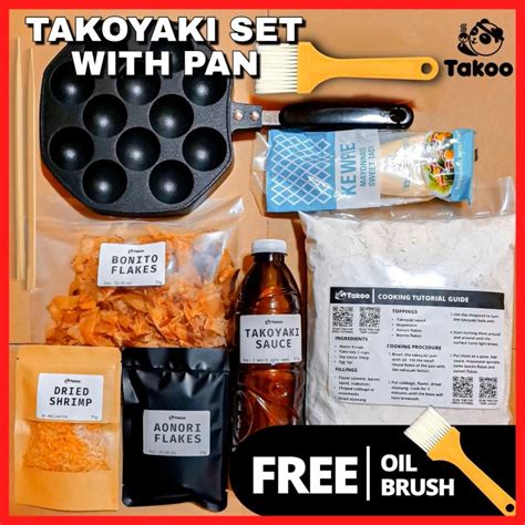 DIY Takoyaki Ingredients Set with Takoyaki pan | Lazada PH