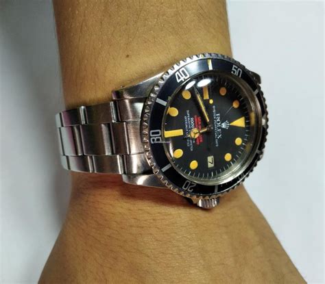 Vendesi Rolex 1665 Sea Dweller Submariner Double Red 1974 ONE OWNER ...