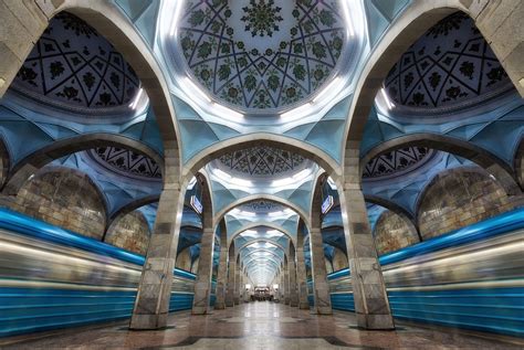 The Subway Station Architecture of Tashkent, Uzbekistan