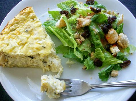 Martha's Recipe Cabinet: Cauliflower Quiche - Crustless