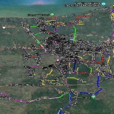 Map of Pemalang city area pipeline. | Download Scientific Diagram