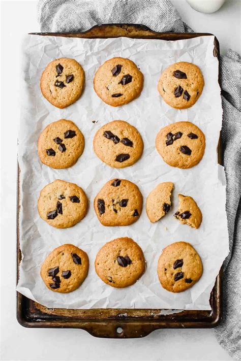 The BEST Chocolate Chip Healthy Cookie Recipe - Jar Of Lemons