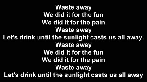 Chelsa Grin - Waste Away (+lyrics) - YouTube