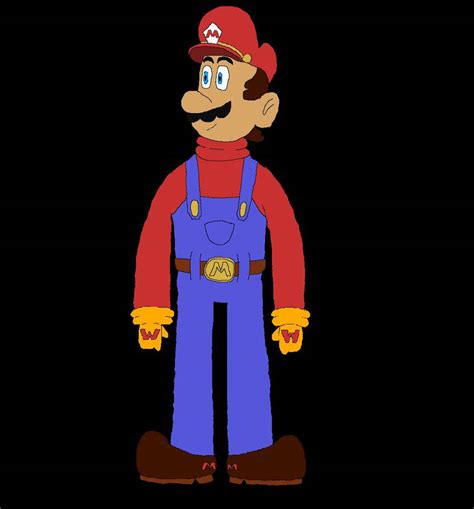 Mario Redesign by Glitch-Dem0n on DeviantArt