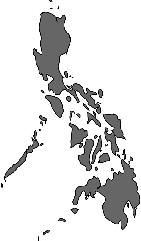 Philippines Map Outline Png Transparent Background Philippine Map Png | Images and Photos finder