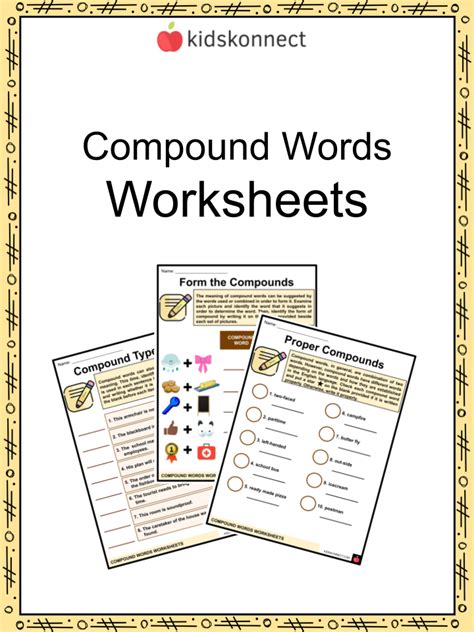 Engaging Compound Word Worksheets for Effective Learning