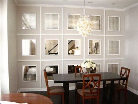 Fascinating Dining Room Design with Wall Mirrors Ideas | Mirror dining ...