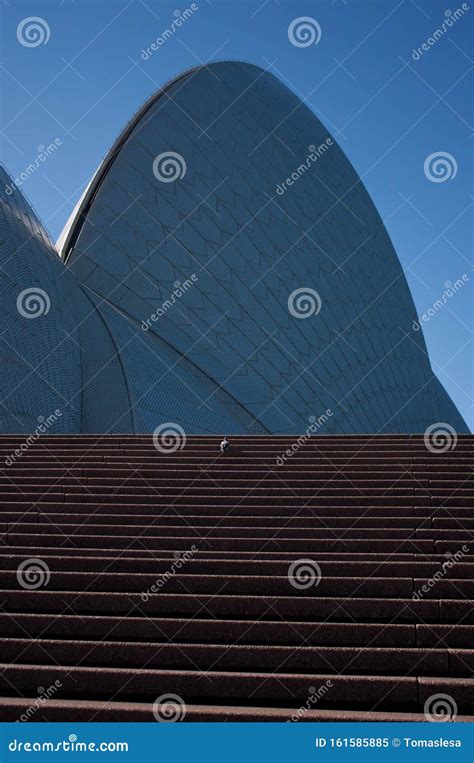 Sydney Opera House with Stairs in Australia Editorial Image - Image of ...