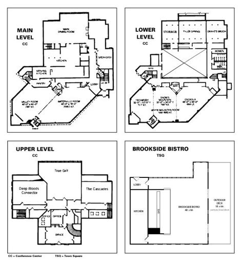 Conference Center Floor Plan — Waterville Valley Resort | Floor plans ...