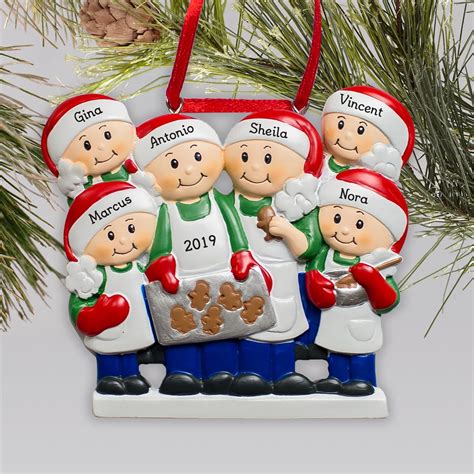 Personalized Baking Family Christmas Ornament | GiftsForYouNow