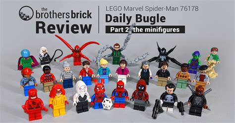 Display Frame For Lego Spiderman Daily Bugle Minifigures 76178 27cm Case | ubicaciondepersonas ...