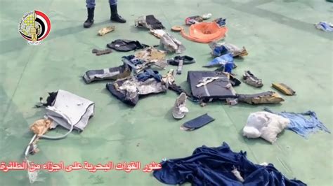 Raw: Video of EgyptAir Crash Debris Released