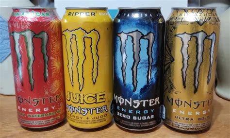 MONSTER ENERGY DRINK 4 cans from Chile All Diferents Can Empty $49.99 - PicClick