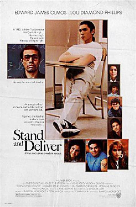 Stand and Deliver Original 1988 U.S. One Sheet Movie Poster - Posteritati Movie Poster Gallery