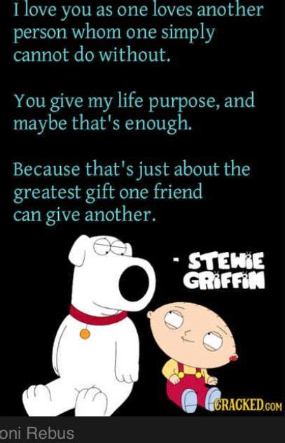 Stewie Griffin quote from Family Guy | Stewie griffin quotes, Profound quotes, Stewie griffin