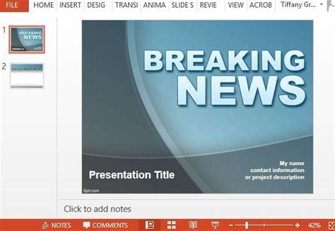 Best Free PPT Templates to Present News